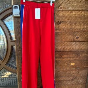 Red Zara Sporty Slacks